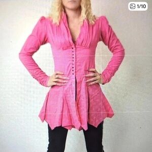 Vintage 80’s Neon Steampunk Victorian Jacket